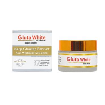 Gluta White 100% Natural Whitening Day & Night Cream – Brighten & Even Your Skin Tone