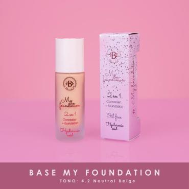 BloomShell Oil-Free 2 in 1 Foundation – Smooth, Breathable, Buildable Coverage