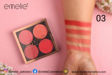 Emelie 4 in 1 Matte Blush Palette