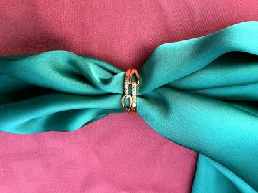 Double layer Gold plated Ring