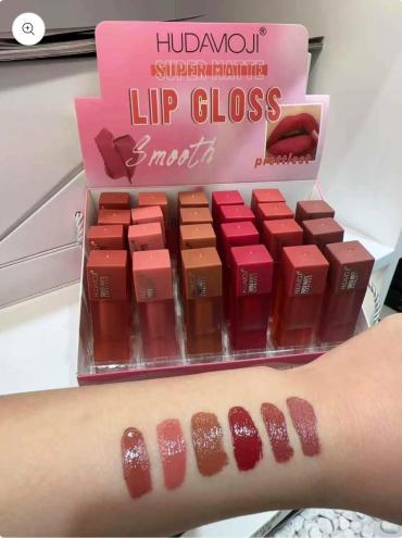 HudaMoji 24 Pcs Matte Lipgloss Collection – Bold, Beautiful & Lasting Colors