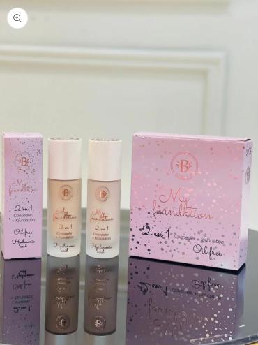 BloomShell Oil-Free 2 in 1 Foundation – Smooth, Breathable, Buildable Coverage