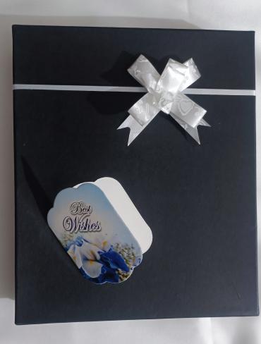 Imported golden and purple casting set with silver stone