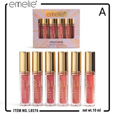 Emelie 6 Pcs Matte LipGloss
